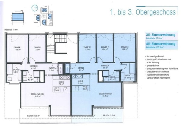 3.5 Zimmer Whg 10