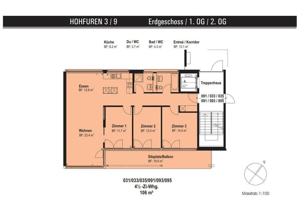 Tolle Wohnung an ruhiger Lage sucht neue Mieter per 16.07.2026. 7