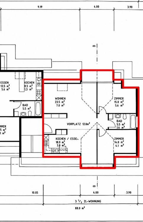 Ihre gemütliche Dachwohnung mit Schwedenofen 12