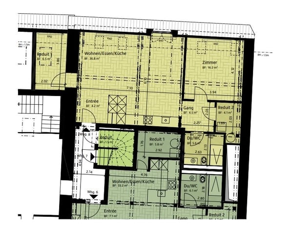 Neue 2.5-Zimmerwohnung im Herzen Winterthur's 7