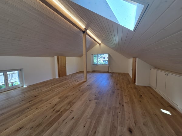 Erstbezug: sanierte und grosszügige 3.5-Zimmer-Dachwohnung 4