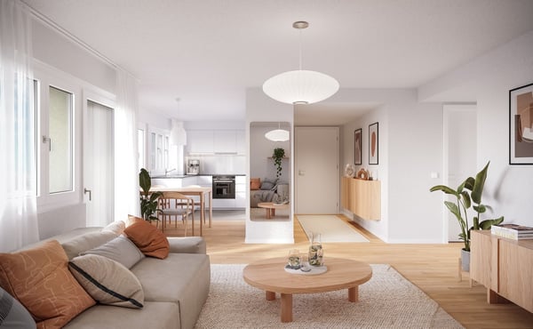 Vermietung nach Sanierung - 2.5 Zimmer Wohnung im Oliva92, Wettingen 2