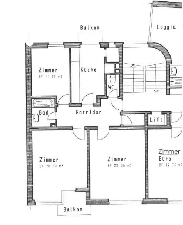 Attraktive 3-Zimmer-Wohnung an zentraler Lage 12