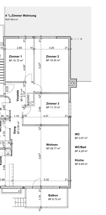 Büündering: Schöne 4.5-Zimmerwohnung zu vermieten 13