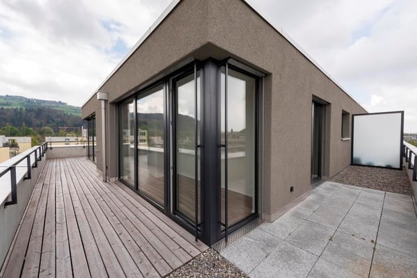 helle Attikawohnungen mit 53m2 Terrasse 10
