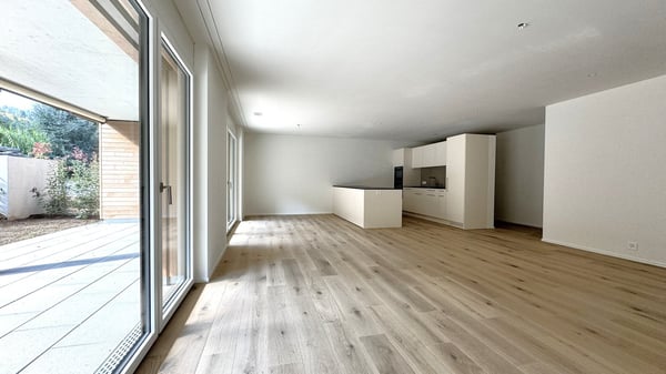 Moderne 1.5-Zimmer-Neubau-Wohnung mit Terrasse und Garten in Villmergen 5