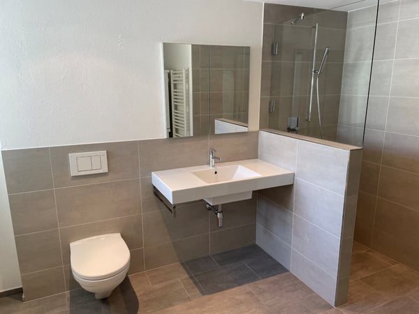 Moderne, helle 1-Zimmer-Wohnung mit Gartensitzplatz 7