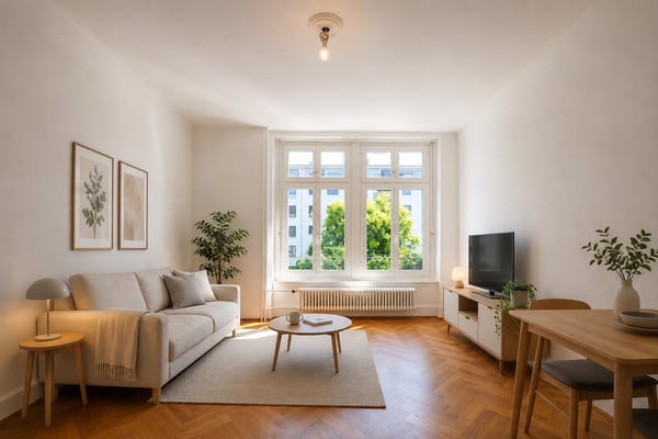 Stilvolle 2-Zimmer-Altbauwohnung im beliebten Gundeldingerquartier 6