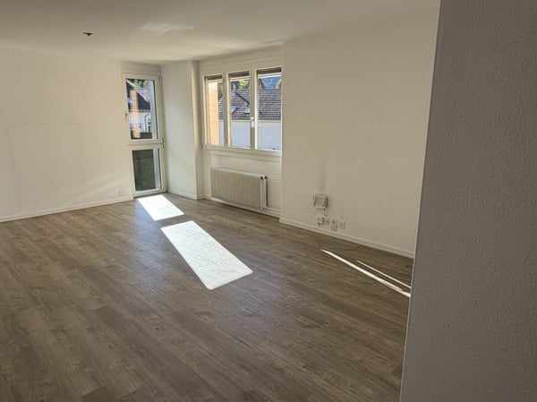 Preiswert! schöne, sonnige, grosszügige EG-4.5 Zi-Wohnung mit grossem Balkon und Bergsicht! 4