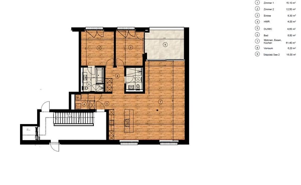 Erstvermietung - Attraktive 3.5-Zimmerwohnung am See in Buochs 5