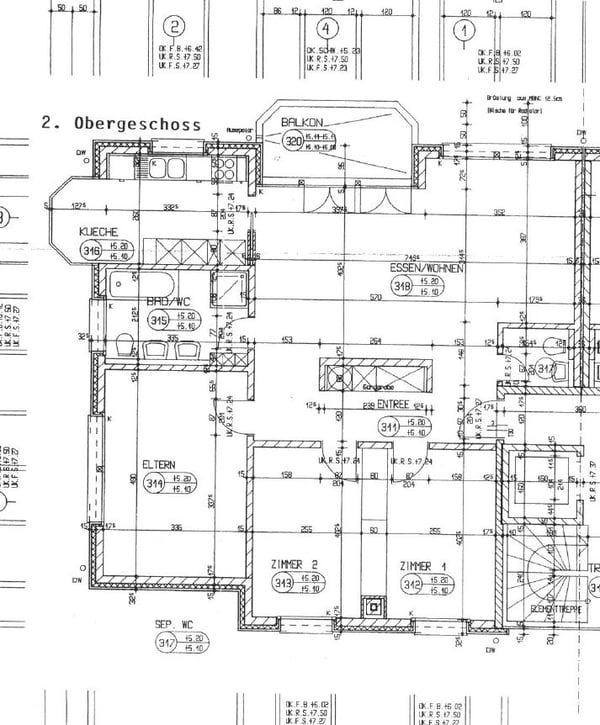 4.5 Zimmerwohnung mit Balkon und Seebli…