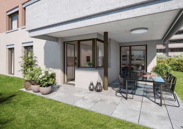 Letzte 1.5 Zimmer Wohnung B.05.04 im Römerpark II Kaiseraugst / Neubau 4