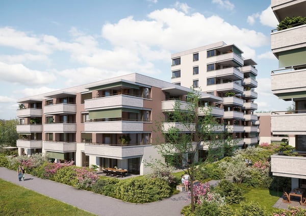 Letzte 1.5 Zimmer Wohnung B.05.04 im Römerpark II Kaiseraugst / Neubau 2