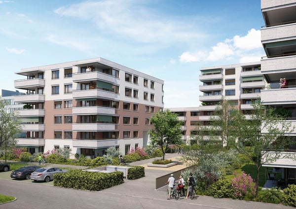 Letzte 1.5 Zimmer Wohnung B.05.04 im Römerpark II Kaiseraugst / Neubau 3