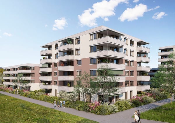 Letzte 1.5 Zimmer Wohnung B.05.04 im Römerpark II Kaiseraugst / Neubau 1