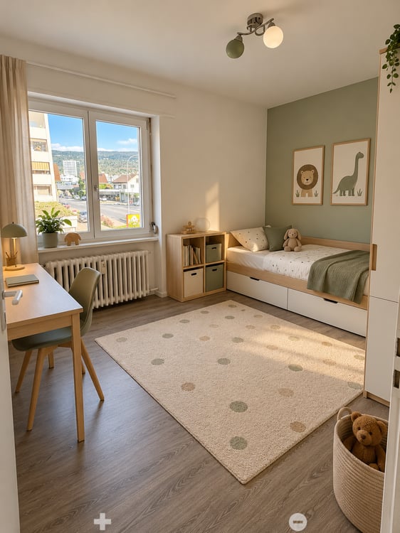 Moderne 4-Zimmerwohnung mit pauschalen HKNK / Appartement moderne de 4 pièces 5