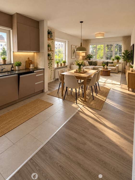 Moderne 4-Zimmerwohnung mit pauschalen HKNK / Appartement moderne de 4 pièces 1