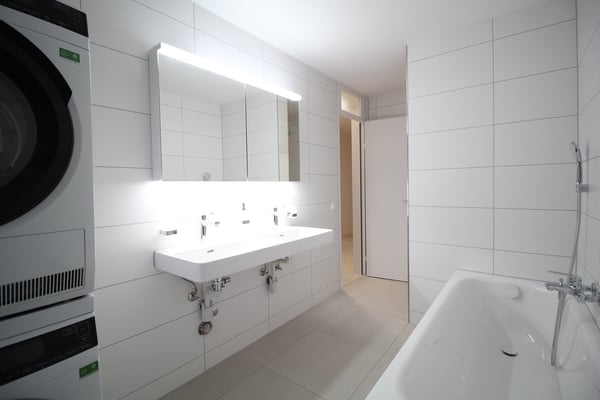 Grosse, helle und komplett renovierte 1.5 Zimmer-Wohnung mit toller Aussicht bis in die Alpen 9