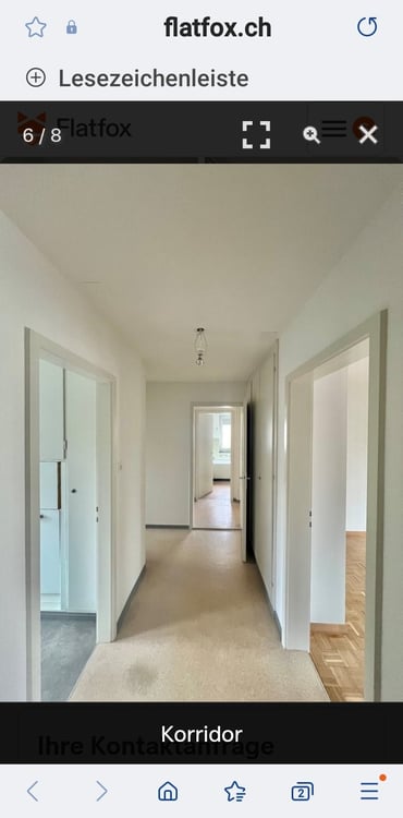 Ruhige 1-Zimmer-Wohnung mit Balkon und Parkplatz in St. Gallen 3
