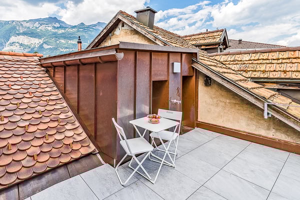 Exklusives möbliertes 1-Zimmer Maisonette-Appartement mit Charme 7