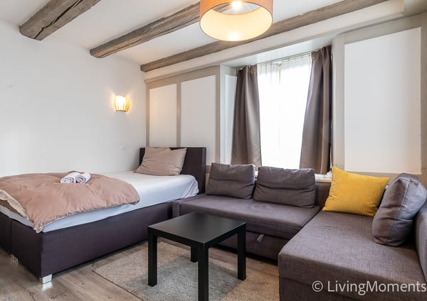 Möbliertes 1-Zimmer Appartement mit Aussensitzplatz