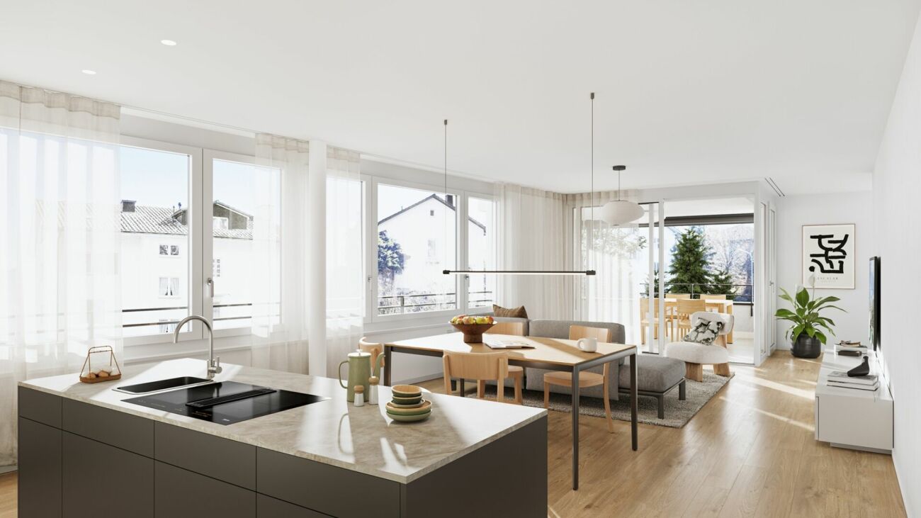 4,5 pièces appartement au 3ème étage/sous-sol - Appartement 06