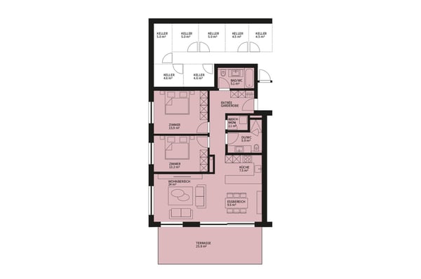 1 1/2 Zimmerwohnung, Scuol RESERVIERT 12