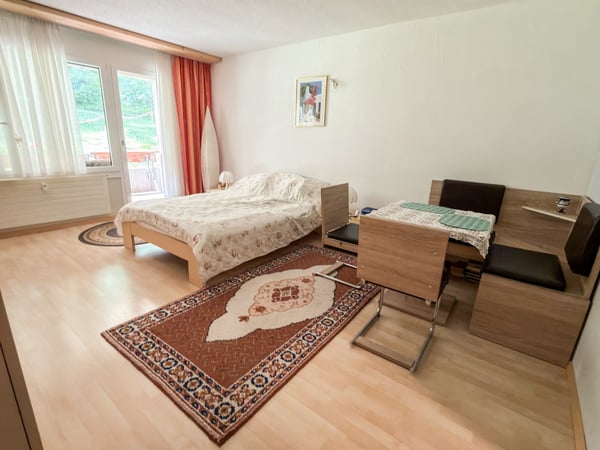 Charmante 1-Zimmer-Wohnung mit Balkon und herrlicher Aussicht in Vulpera 6