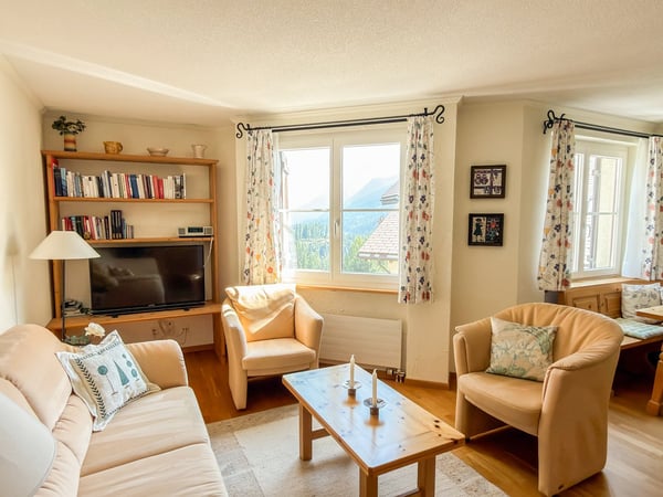 Helle 1-Zimmer-Wohnung mit Balkon und schöner Aussicht in Vulpera 5