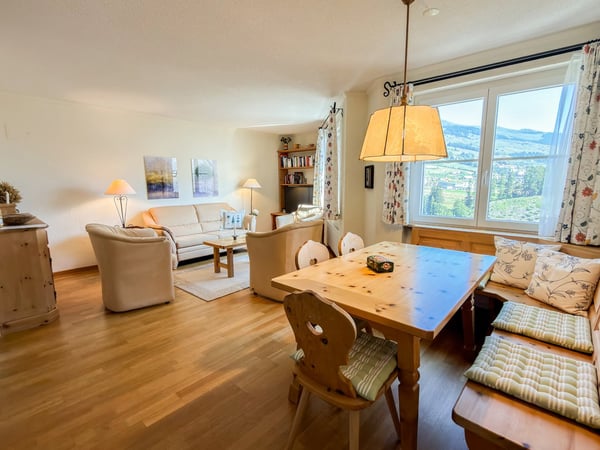 Helle 1-Zimmer-Wohnung mit Balkon und schöner Aussicht in Vulpera 7
