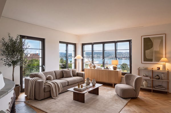 7‑Zi-Doppeleinfamilienhaus mit traumhafter Seesicht am Zürichsee 3