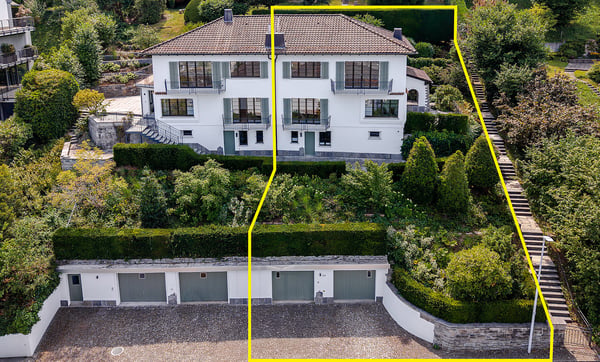 7‑Zi-Doppeleinfamilienhaus mit traumhafter Seesicht am Zürichsee 2
