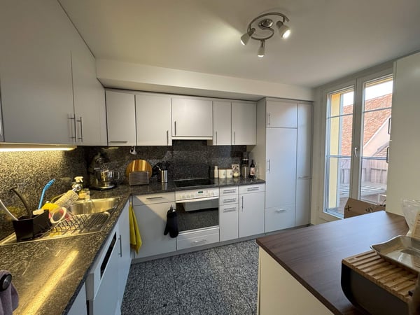 Grosszügige 1.5-Zimmer-Duplex-Wohnung mit Cheminée in Zug 2