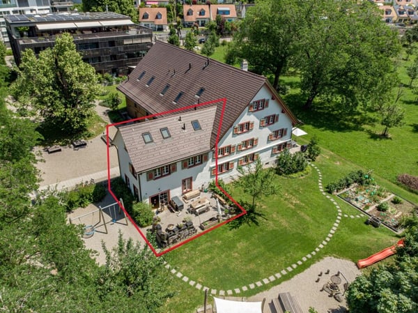 5-Zimmer-Hausteil mit Gartensitzplatz 1