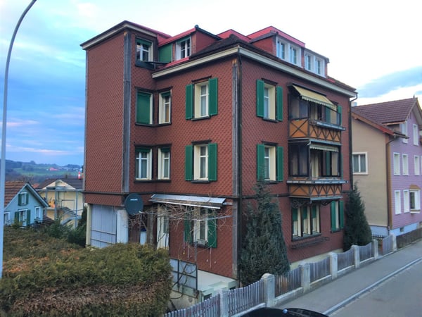 Helle, charmante 1.5-Zimmer-Dachwohnung in St. Gallen Bruggen 1