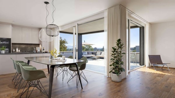 1.5-Zimmerwohnung im Neubauprojekt BLICKFANG 2