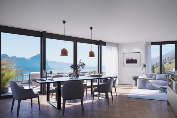 4.5-Zimmer-Penthouse mit Seesicht in Vitznau kaufen