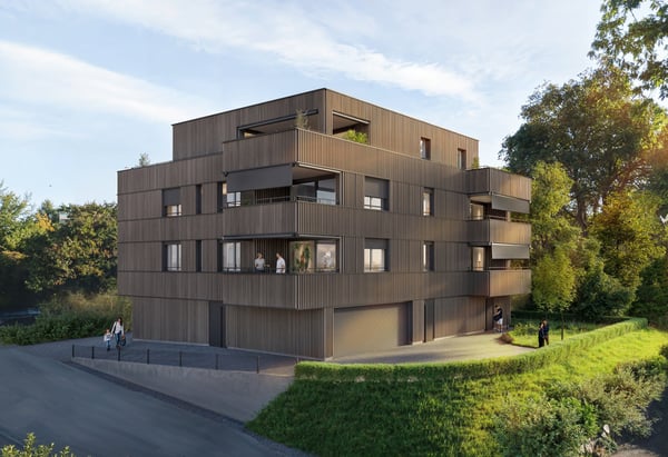 Heute kaufen, in einem Jahr bereits beziehen: Die letzte verfügbare 4.5-Zimmer-Neubauwohnung im BLICKFANG Steinhausen