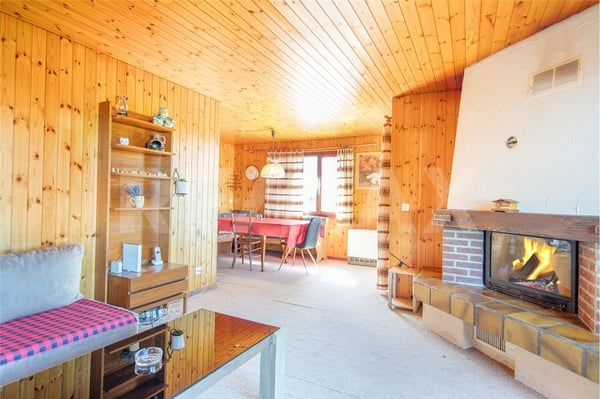 Freistehendes 1.5-Zi.-Chalet mit Seesicht, Grosses Grundstück 912 m², Sattel - Hochstuckli SZ 7