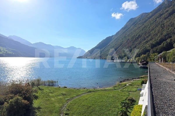 Neubau-TOP-3.5-Zi.-Attika-Wohnung, zur Miete, direkt am See, in 6440 Brunnen SZ
