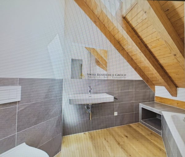 Charmante Dachwohnung mit Cheminée 6
