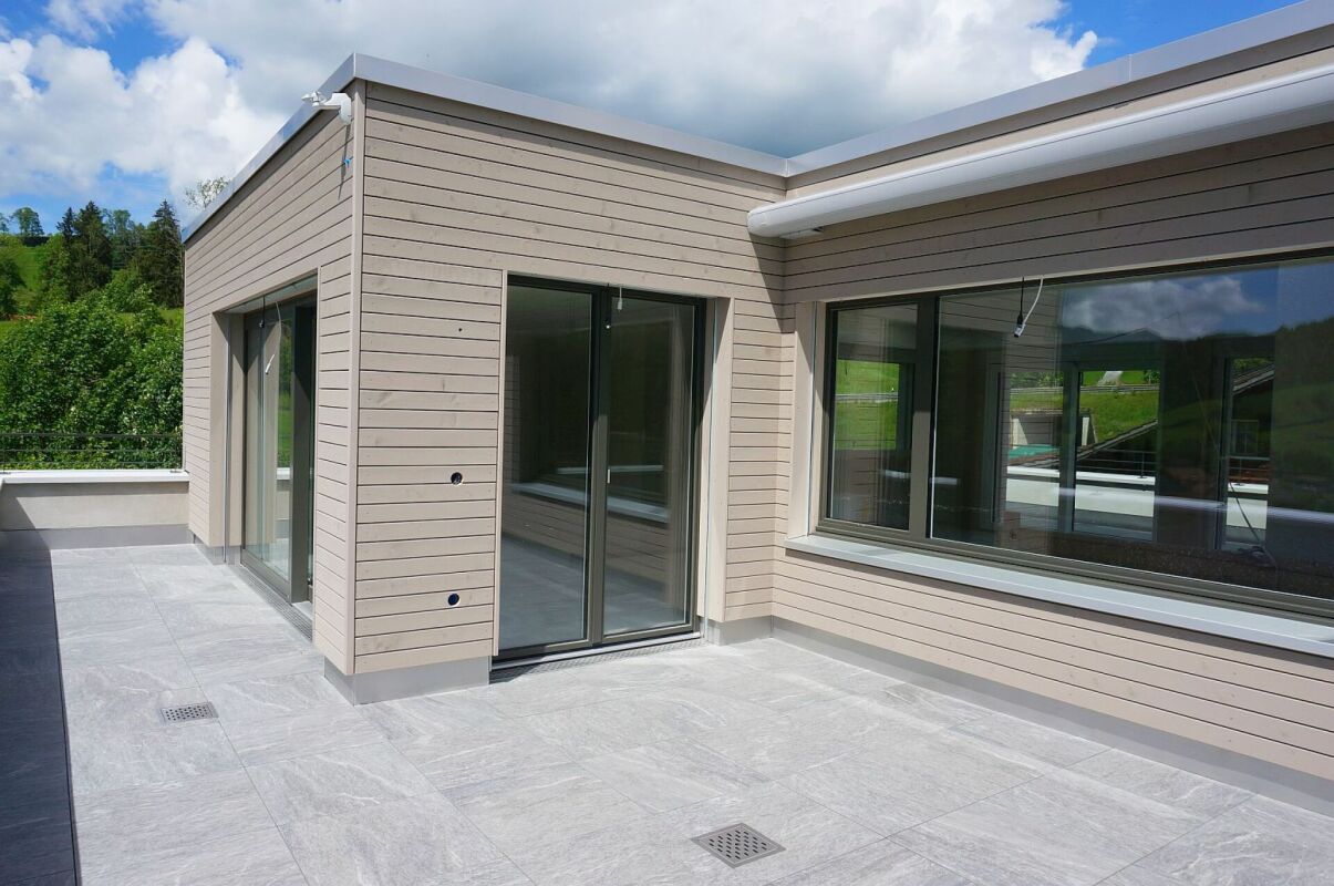 Nuovo edificio: casa residenziale e commerciale - casa a più generazioni (Minergie-P)