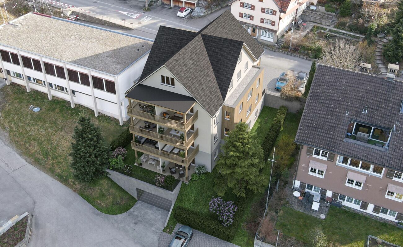 Edificio nuovo - prima occupazione / appartamento maisonette 3,5 locali sottotetto