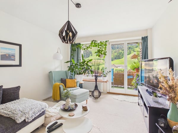 Wohnen im Grünen - Helle Wohnung im Obertoggenburg 3