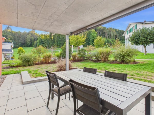 Helle Gartenwohnung in familienfreundlichem Wohnquartier 1