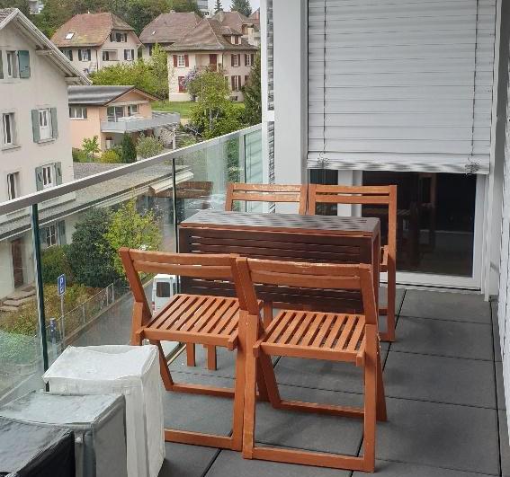 Furnished flat 4.5 room - Appartement meublé de 5.5 pièces à Lausanne 8
