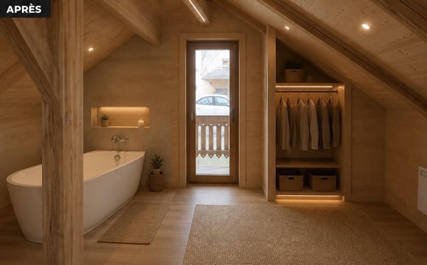 Chalet 2.5 pièces entièrement rénové avec jardin ? Vue panoramique ? Troistorrents 4