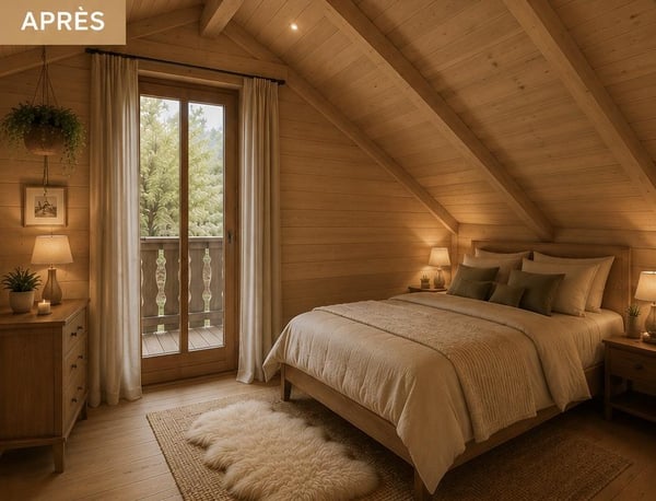 Chalet 2.5 pièces entièrement rénové avec jardin ? Vue panoramique ? Troistorrents 3