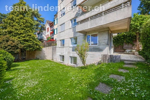Renovierte 2½ Zi.-Gartenwohnung mit sonnigem Privatgarten 2