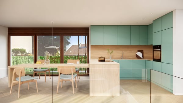 Letzte Wohnung!  5½ Zi.-Maisonettewohnung mit Garten und Parkplatz W1 9